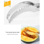 Taglierina creativa in acciaio inossidabile per frutta anguria e melone, Watermelon  Cutter
