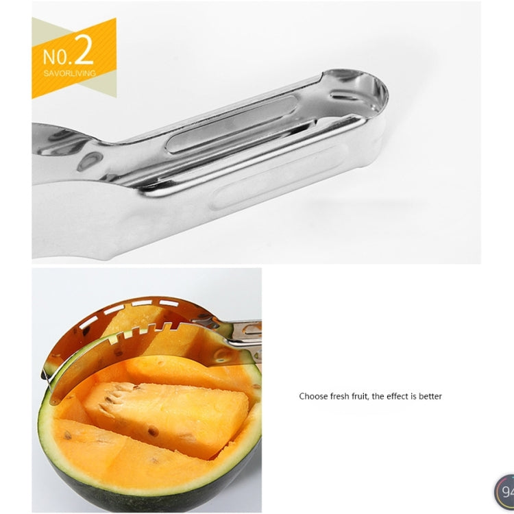 Taglierina creativa in acciaio inossidabile per frutta anguria e melone, Watermelon  Cutter