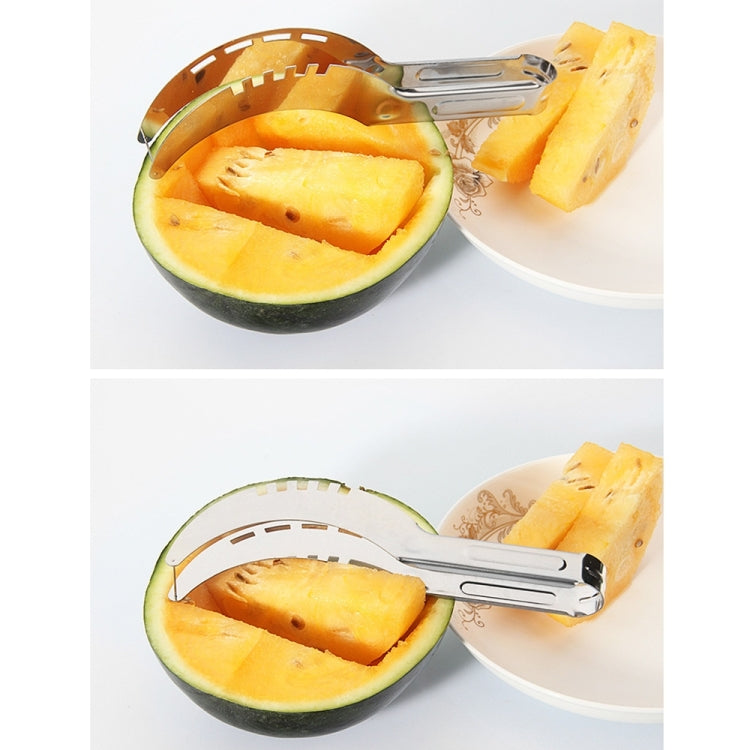 Taglierina creativa in acciaio inossidabile per frutta anguria e melone, Watermelon  Cutter