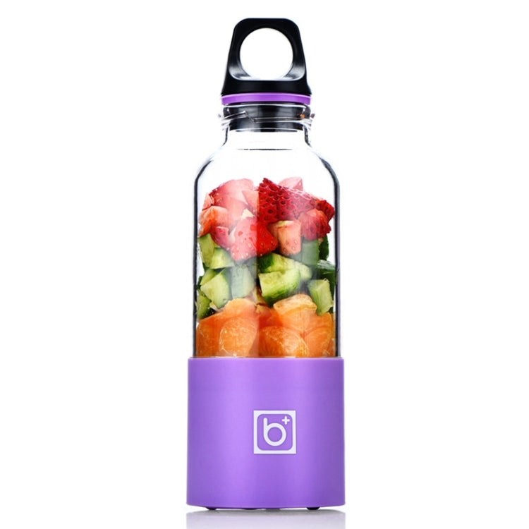 Bingo 500 ml Mini portatile USB ricaricabile spremiagrumi elettrico tazza spremiagrumi frullatore, 22000 giri al minuto, 2 Blade Head Pink, 2 Blade Head Green, 2 Blade Head Blue, 2 Blade Head Purple, 2 Blade Head Red