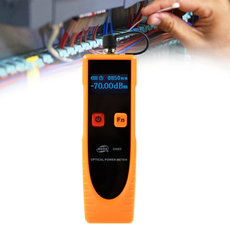 BENETECH GM65 Optical Power Meter Light Source Power Tester