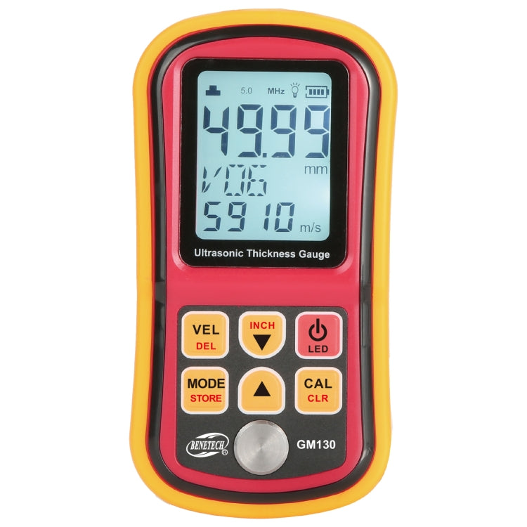 BENETECH GM130 Ultrasonic Thickness Gauge, Measuring Range: 1.00 ~ 300.0mm, GM130