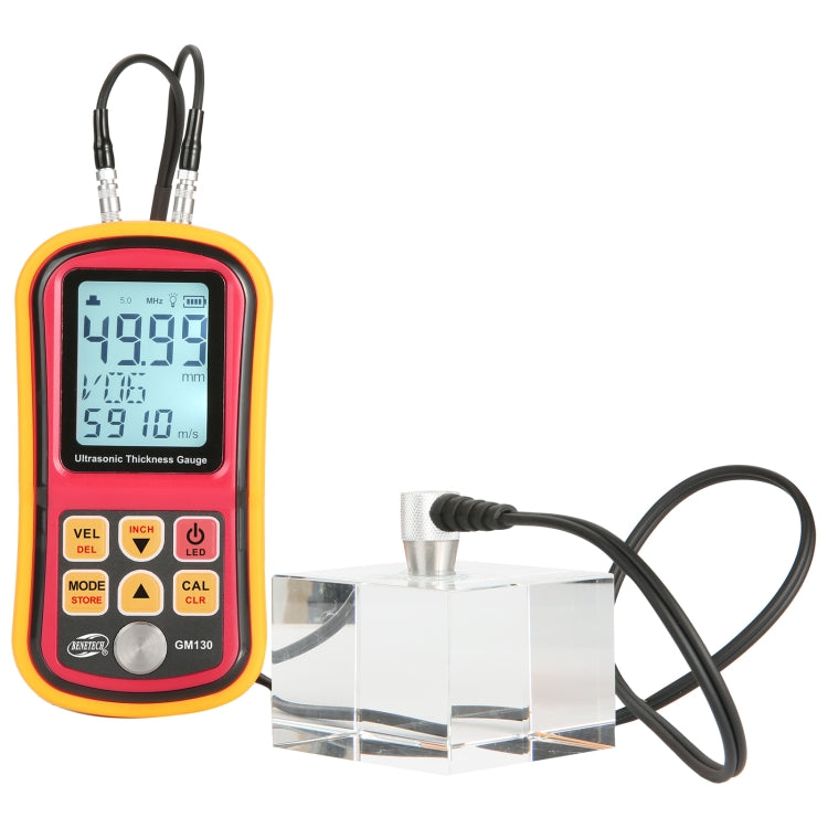 BENETECH GM130 Ultrasonic Thickness Gauge, Measuring Range: 1.00 ~ 300.0mm, GM130