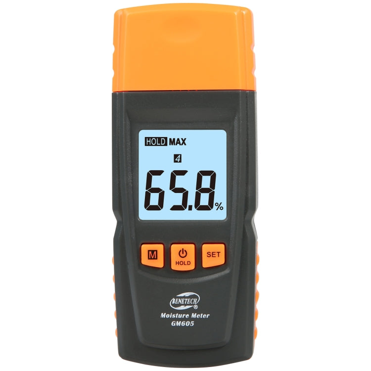 BENETECH GM605 Digital Wood Moisture Meter Humidity Tester Timber Moisture Detector, GM605