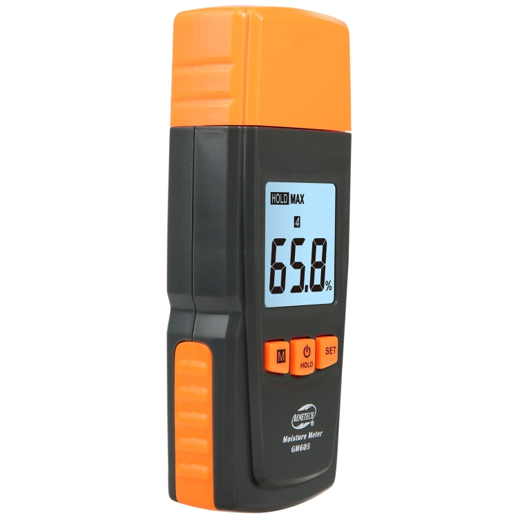 BENETECH GM605 Digital Wood Moisture Meter Humidity Tester Timber Moisture Detector, GM605