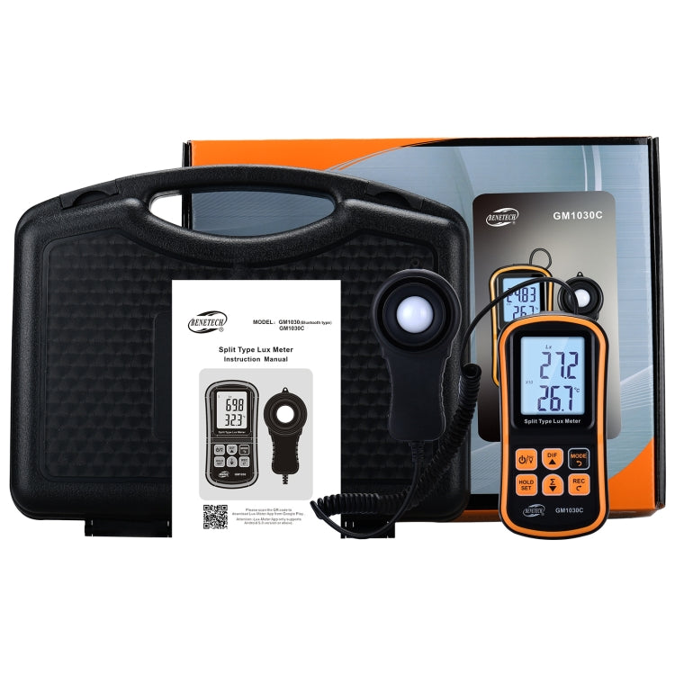 BENETECH GM1030C Portable Split Digital Luminometer LUX Meter, GM1030C