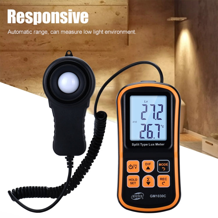 BENETECH GM1030C Illuminometro digitale portatile