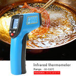 BENETECH GM531 Termometro portatile da cucina Termometro digitale a infrarossi, Campo di misura: -50~530 C, GM531