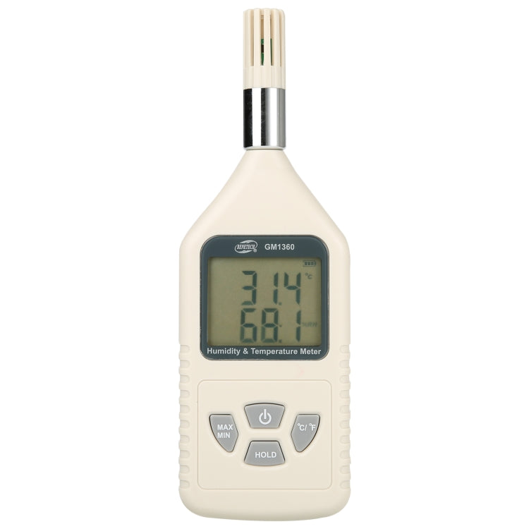 BENETECH GM1360 LCD Probe Digital Humidity and Temperature Meter for Industry, GM1360