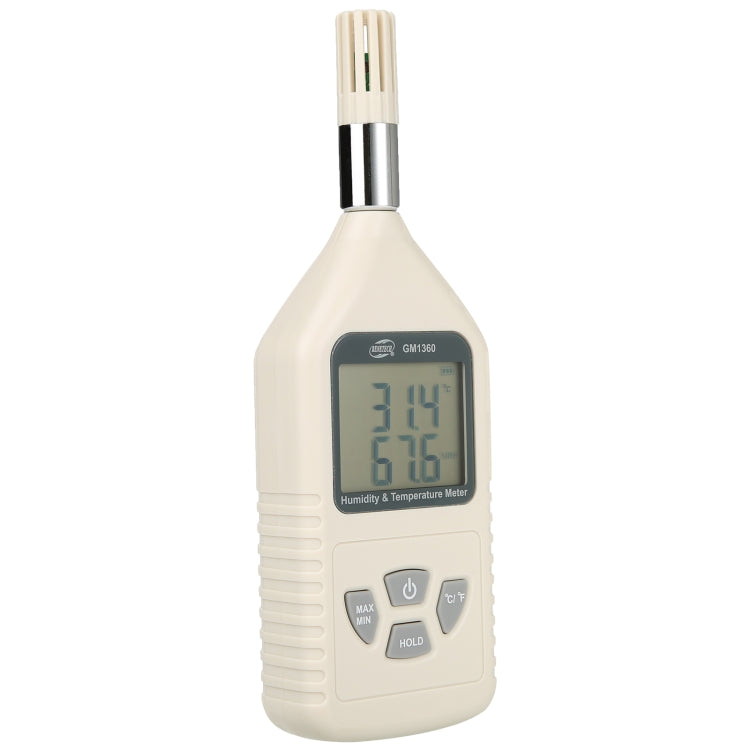 BENETECH GM1360 LCD Probe Digital Humidity and Temperature Meter for Industry, GM1360