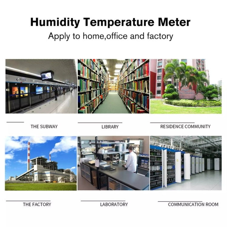 BENETECH GM1360 LCD Probe Digital Humidity and Temperature Meter for Industry, GM1360