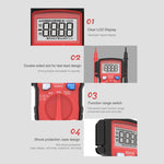Multimetro digitale BSIDE ADMS6 automatico compatto