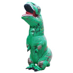 Costume gonfiabile dinosauro adulto con ventola 2,2 m