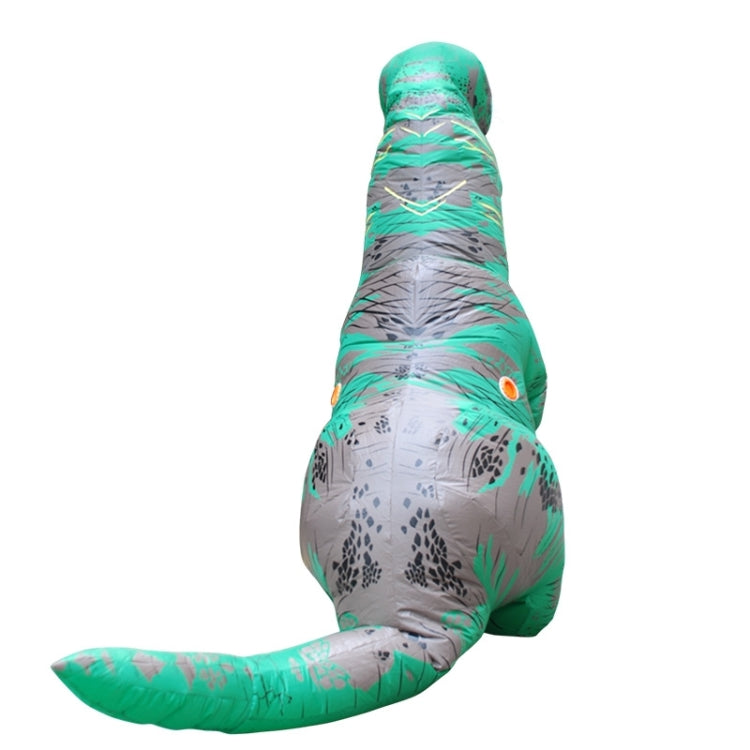 Costume gonfiabile dinosauro adulto con ventola 2,2 m