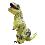 Costume gonfiabile dinosauro adulto con ventola 2,2 m