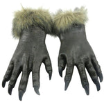 1 paio di guanti da lupo in lattice con decorazione di Halloween, puntelli per guanti in maschera per feste di festival di Halloween, Wolf Gloves