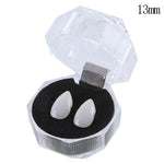 1 paio di dentiere per protesi da festa di Halloween da 13 mm, denti da zanne da diavolo zombi vampiro, 13mm