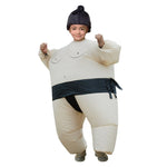 Costume gonfiabile per bambini, costume da Sumo, Halloween, Natale, festa, carnevale, vestiti per bambini gonfiati, bambole di cartone animato, Children Inflatable
