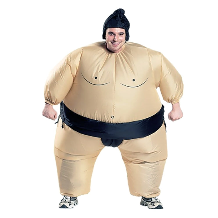 Costume da Sumo gonfiabile per adulti Costumi da lottatore di vestiti gonfiati di carnevale di festival di Natale di Halloween, Adult Inflatable