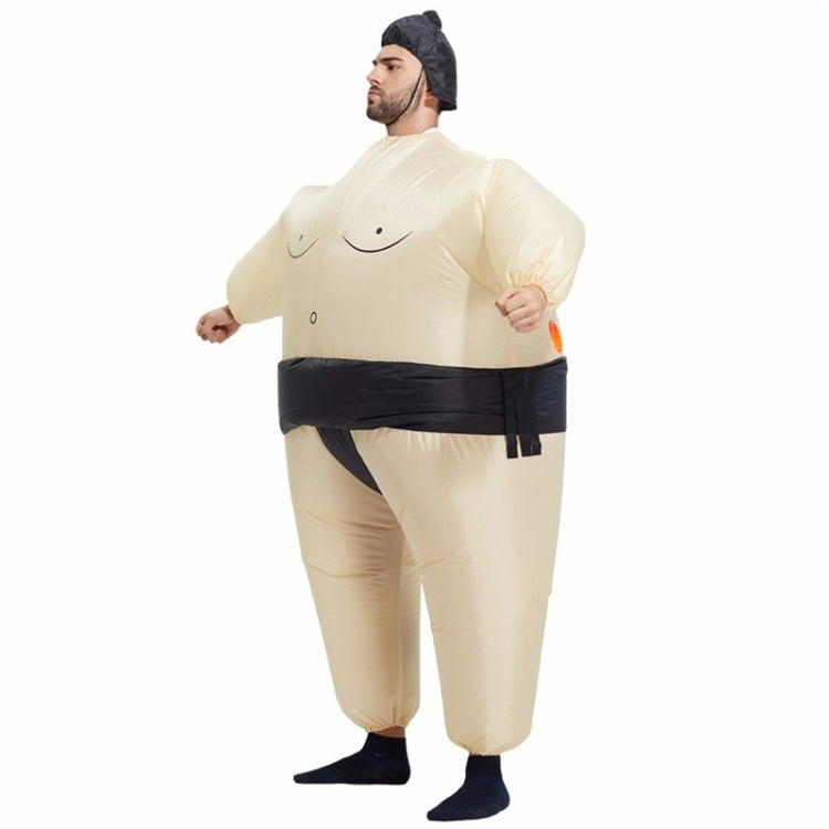 Costume da Sumo gonfiabile per adulti Costumi da lottatore di vestiti gonfiati di carnevale di festival di Natale di Halloween, Adult Inflatable