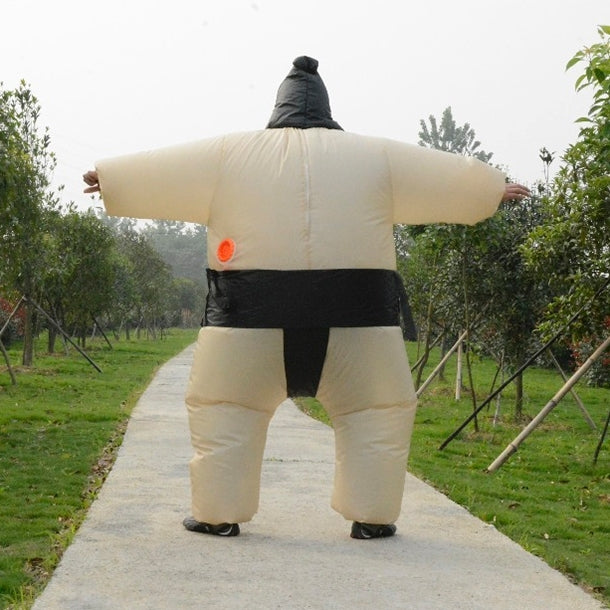Costume da Sumo gonfiabile per adulti Costumi da lottatore di vestiti gonfiati di carnevale di festival di Natale di Halloween, Adult Inflatable