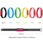 20 pezzi di braccialetti repellenti in silicone antizanzare con fibbia, anti-insetti, adatti a bambini e adulti, lunghezza: 23 cm, consegna colore casuale, 20 PCS