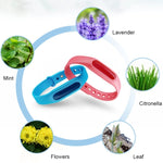 20 pezzi di braccialetti repellenti in silicone antizanzare con fibbia, anti-insetti, adatti a bambini e adulti, lunghezza: 23 cm, consegna colore casuale, 20 PCS
