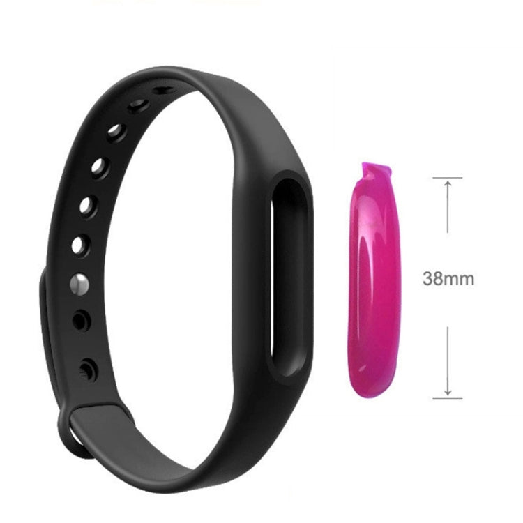 5 pezzi di braccialetti repellenti in silicone antizanzare con fibbia, anti-insetti, adatti a bambini e adulti, lunghezza: 23 cm, consegna colore casuale, 5 PCS