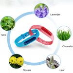 5 pezzi di braccialetti repellenti in silicone antizanzare con fibbia, anti-insetti, adatti a bambini e adulti, lunghezza: 23 cm, consegna colore casuale, 5 PCS