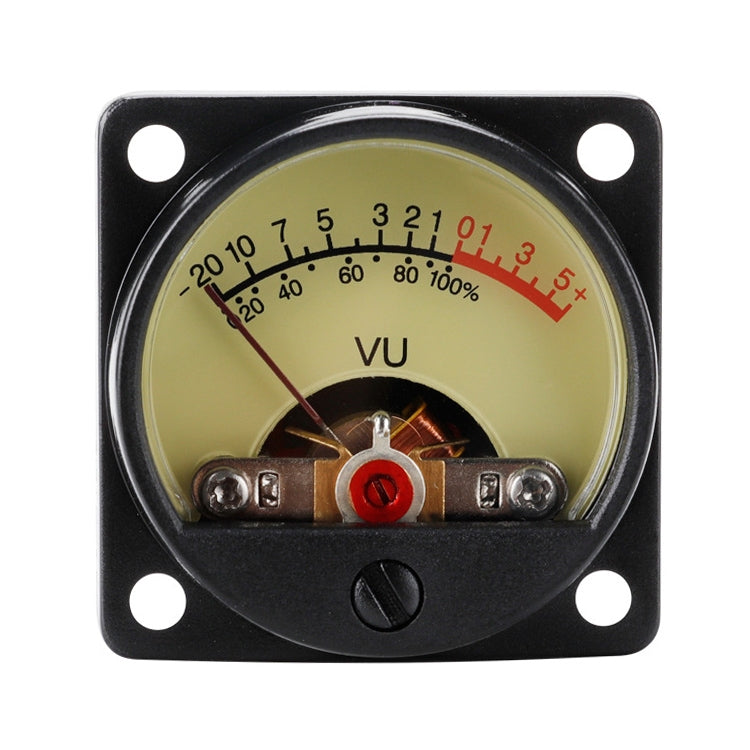 TR-35 VU Meter Misuratore di Livello Audio 6x6 cm