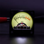 TR-35 VU Meter Misuratore di Livello Audio 6x6 cm