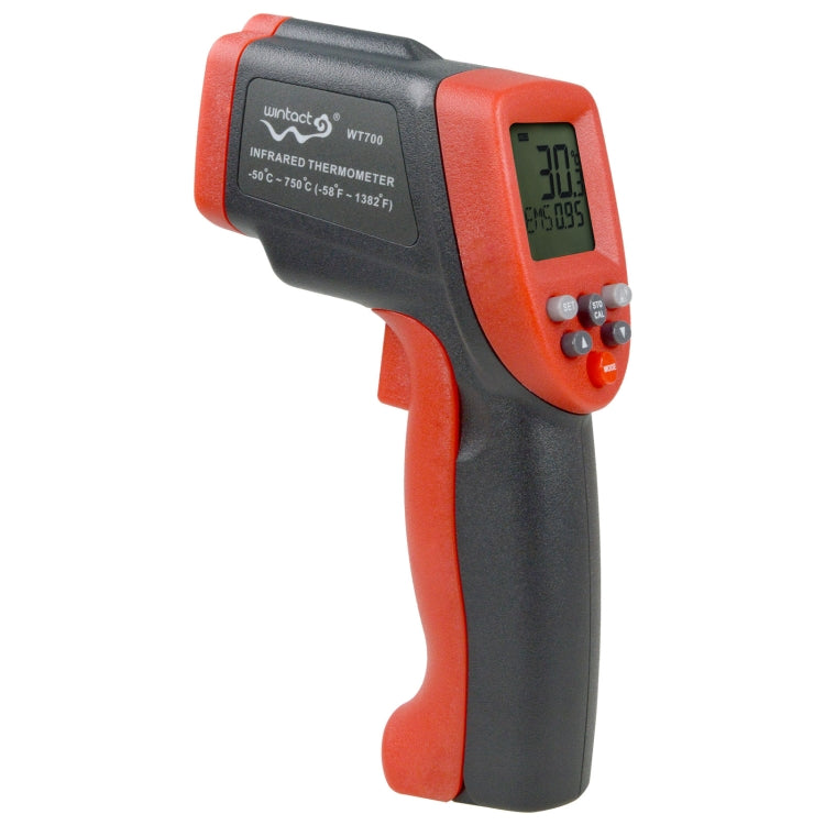 Wintact WT700 -50 degrees C~750 degrees C Portable Outdoor Non-Contact Digital Infrared Thermometer, WT700