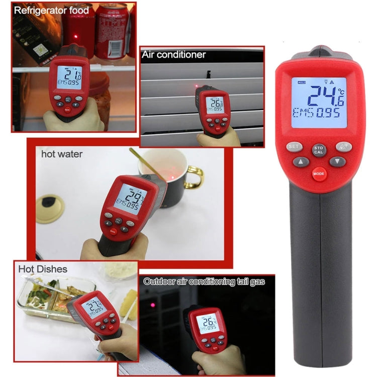 Wintact WT700 -50 degrees C~750 degrees C Portable Outdoor Non-Contact Digital Infrared Thermometer, WT700