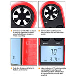Anemometro termometro digitale Wintact WT816