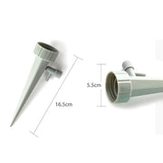 FR-258 40 pz 4/7mm Capillare Trasparente Goccia Curva Freccia Giardinaggio Micro-Spray Freccia per Irrigazione, 12 PCS