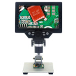 Microscopio digitale portatile con schermo LCD 7" 1200X