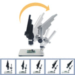 Microscopio digitale portatile con schermo LCD 7" 1200X