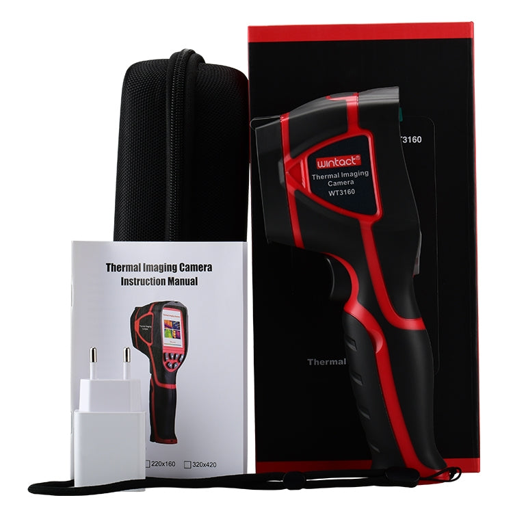 Termocamera a infrarossi Wintact WT3160 con immagine termica