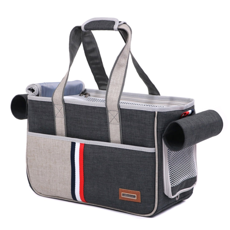 DODOPET Borsa a tracolla per trasporto cani e gatti 43x19x26cm