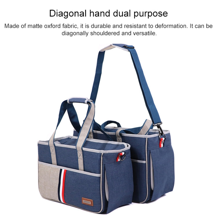 DODOPET Borsa a tracolla per trasporto cani e gatti 43x19x26cm