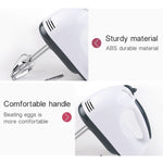 KN007364 Frullino per le uova elettrico portatile regolabile a sette velocità per uso domestico da 100 W, spina europea, KN007364