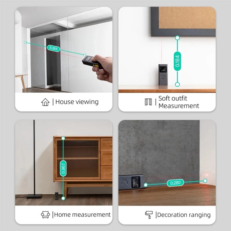 Original Xiaomi Mijia LCD Display Smart Laser Rangefinder Rangefinder