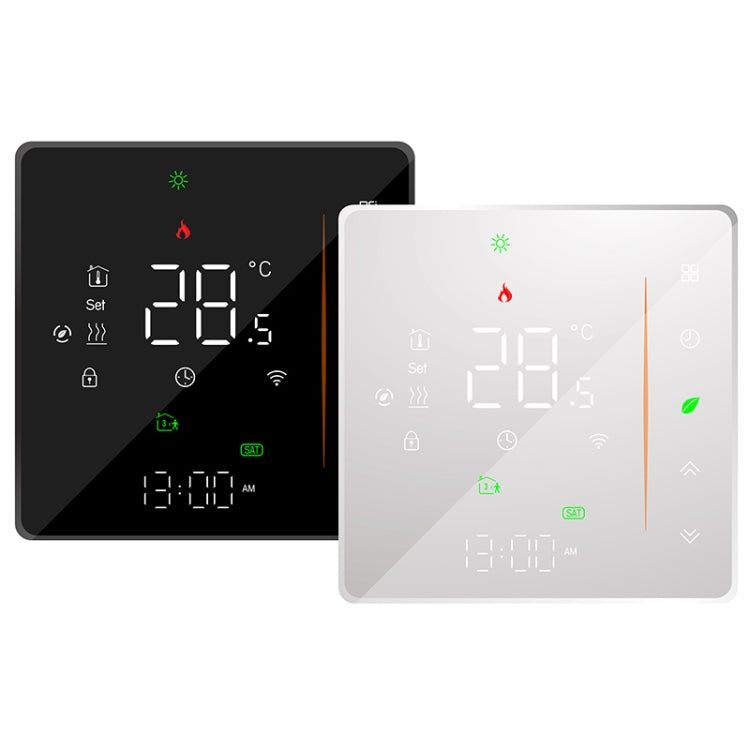 BHT-006GALW Smart Home Heating Thermostat 95-240V AC 5A for EU Box, Water Heating Control with Only Indoor Sensor and WiFi Connection, BHT-006GALW