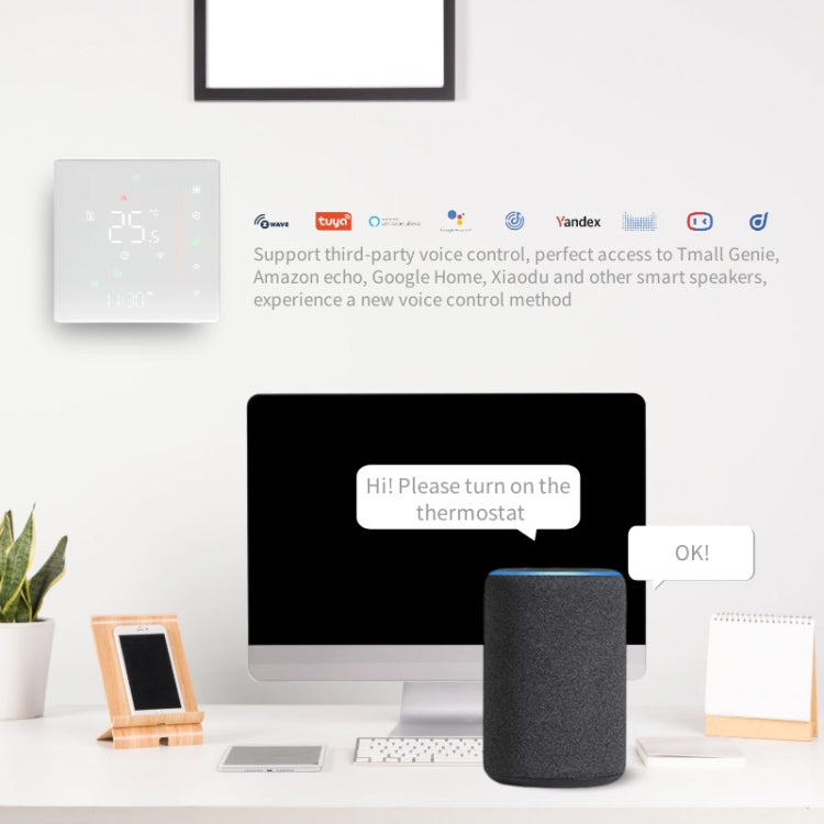 Termostato intelligente WiFi per riscaldamento domestico 95-240V
