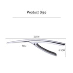 Gadget da cucina per rimuovere i gusci di frutti di mare, strumento per sgusciare i gamberetti in acciaio inossidabile 304, Seafood Shell Remover