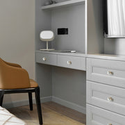 5089 Maniglia in ceramica in lega di zinco imitazione oro per porta del cassetto dell'armadio, 5089(1)