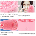 Detergente viso elettrico in silicone con onde acustiche AE-618