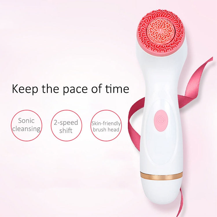 Detergente viso elettrico in silicone AE-868 con ultrasuoni