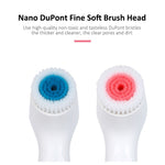 Detergente viso elettrico in silicone AE-868 con ultrasuoni