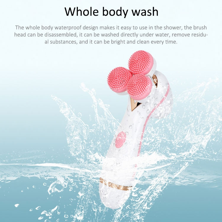 Detergente viso elettrico in silicone con ricarica USB